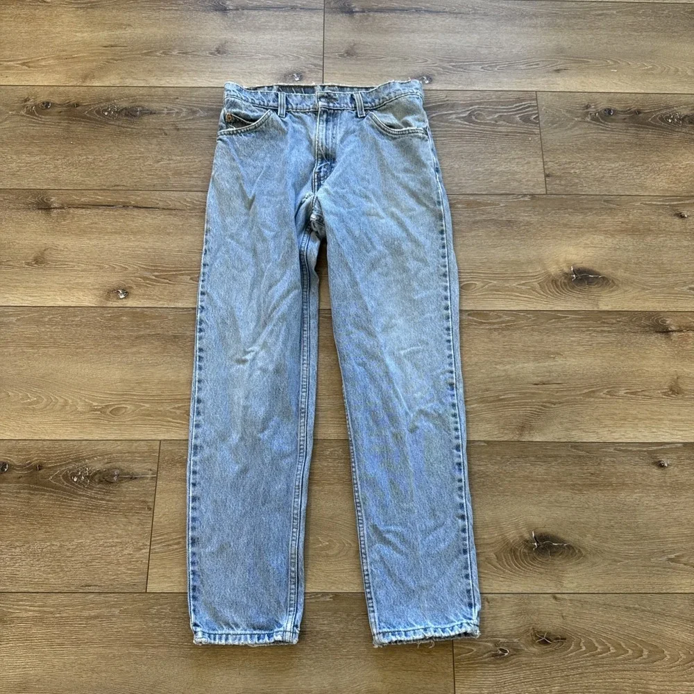 Vintage‎ Levis 550 Jeans Mens 29 x 29 Relaxed Fit 90s Denim Tapered Leg Blue